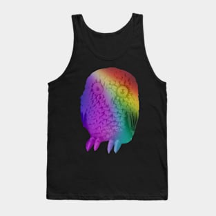 Rainbow owl Tank Top